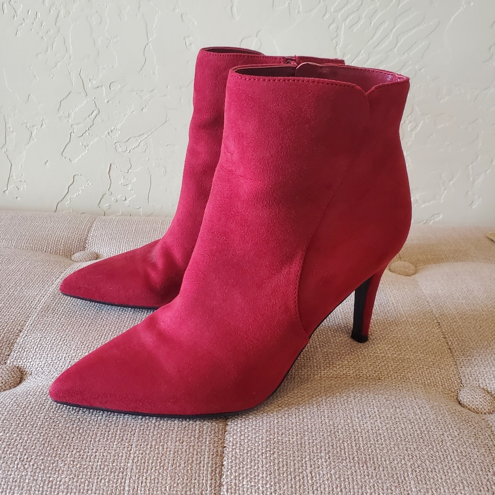 Red booties